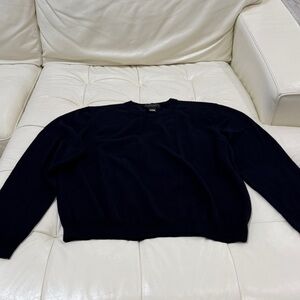 Classic Bloomingdale’s Men's Sweater - Dark Navy Blue